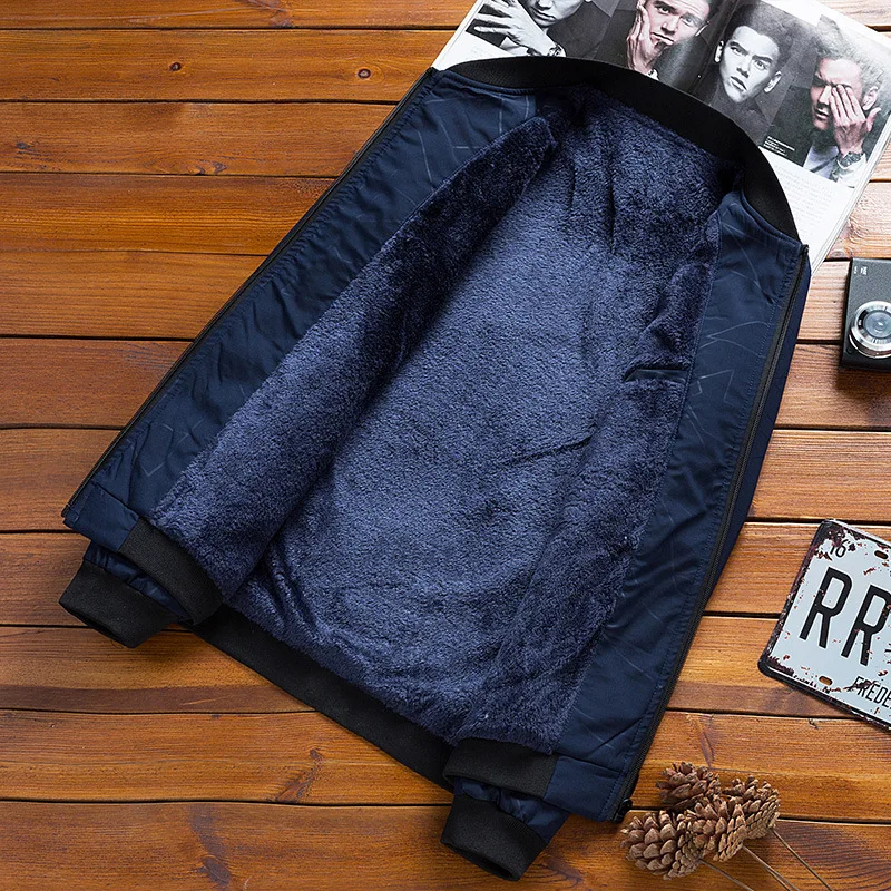 Мужская ветровка Veste Homme Повседневная Вельветовая куртка с воротником стойкой
