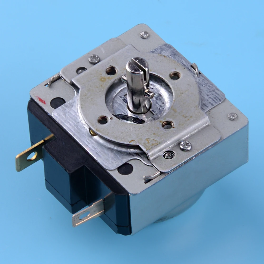 LETAOSK 2 Pin Manual Mechanical AC 125V 15A 15 Minutes Switch Control Timer for Microwave Oven Electronic Cooker