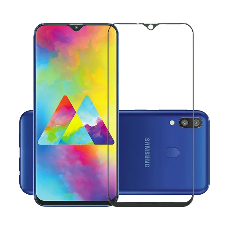 2.5D 9H высококачественное закаленное стекло для Samsung Galaxy M10 M20 M30 полное покрытие