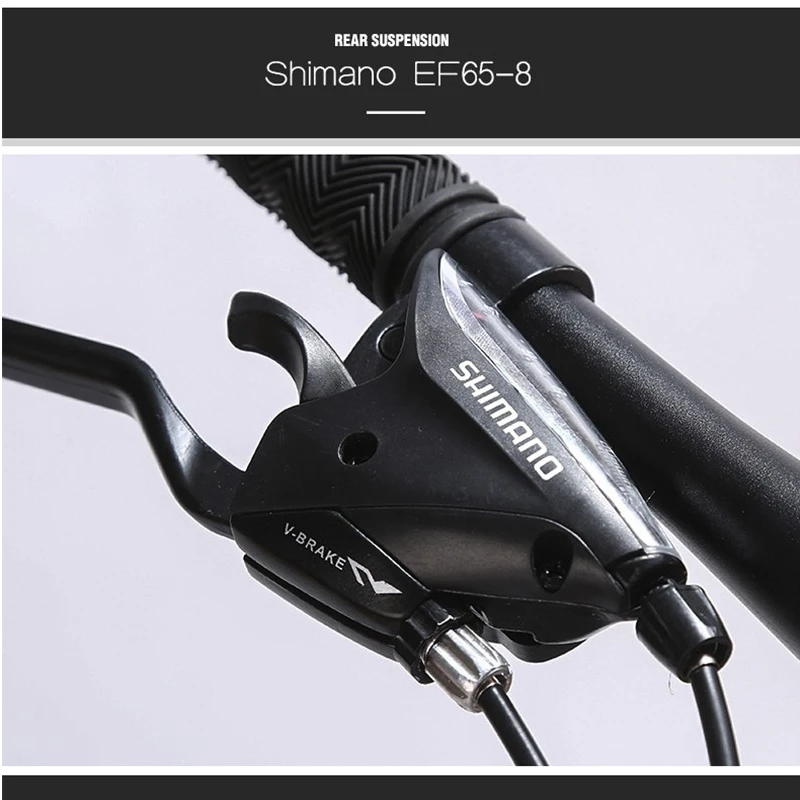 LAUXJACK Mountain Bike Steel Frame 24 Speed Shimano 26&quot Wheel | Спорт и развлечения