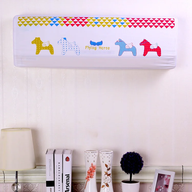 Пылезащитный чехол для кондиционера хлопковый эластичный тканевый пылезащитный