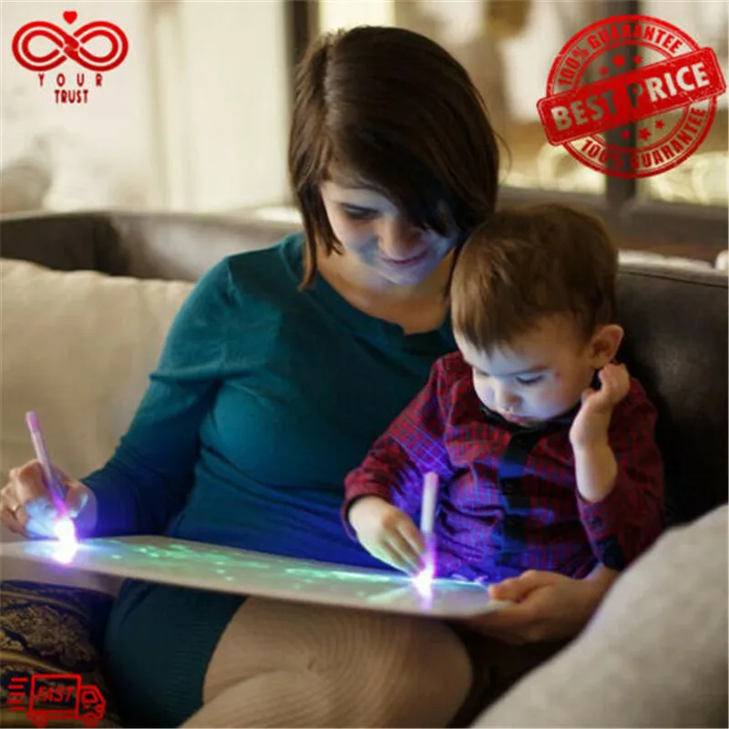 Веселая и развивающая игрушка для рисования ручная роспись ночной Светильник