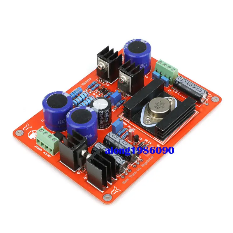 DIYERZONE Высокое напряжение + нить Регулируемая плата питания для трубки Preamp DIY L12