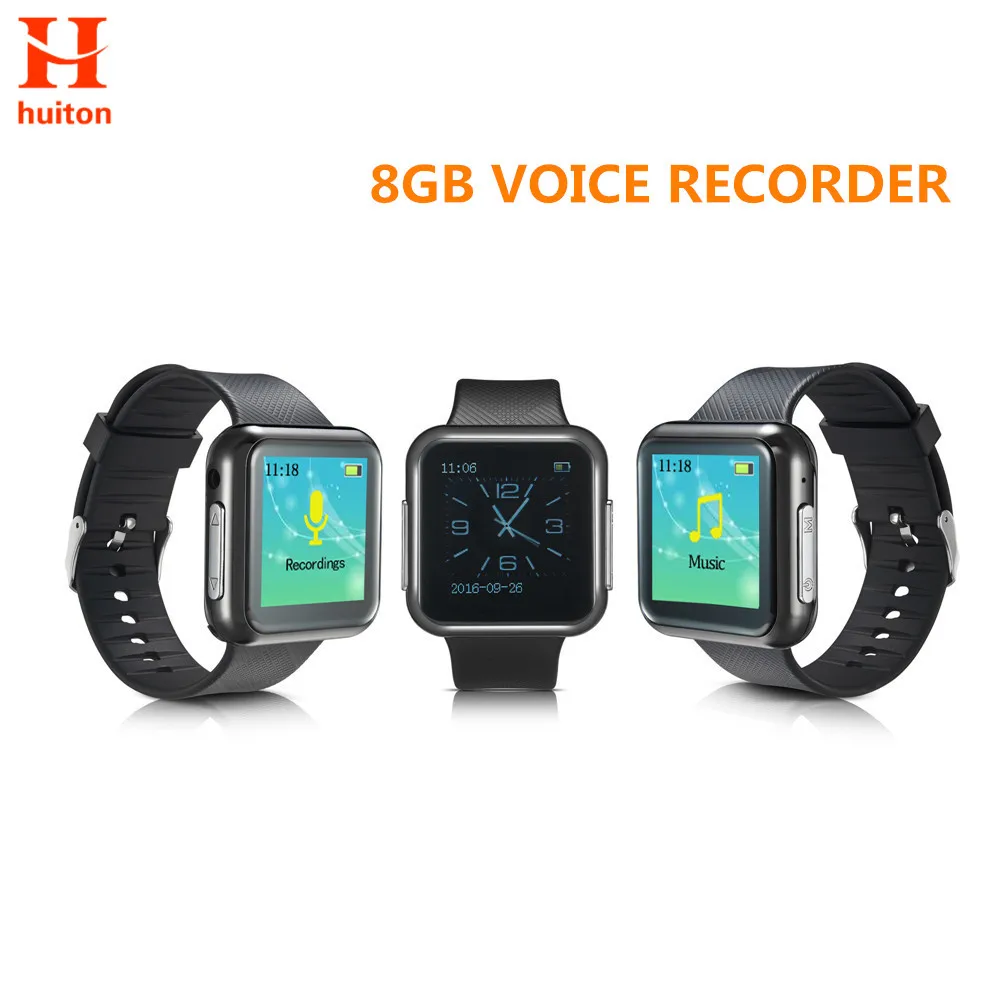 Новые спортивные часы 8 ГБ диктофон шесть режимов записи поддержка 28 языков и