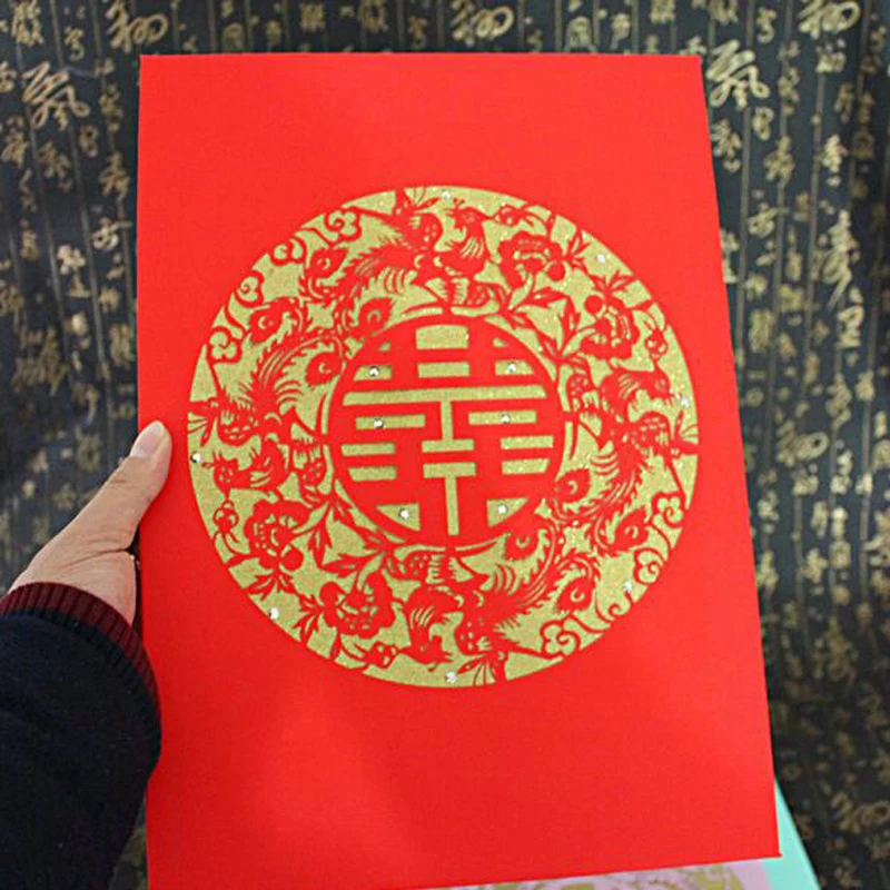 Китайская пустая книга для гостя на свадьбу свадебная подписей украшения прием