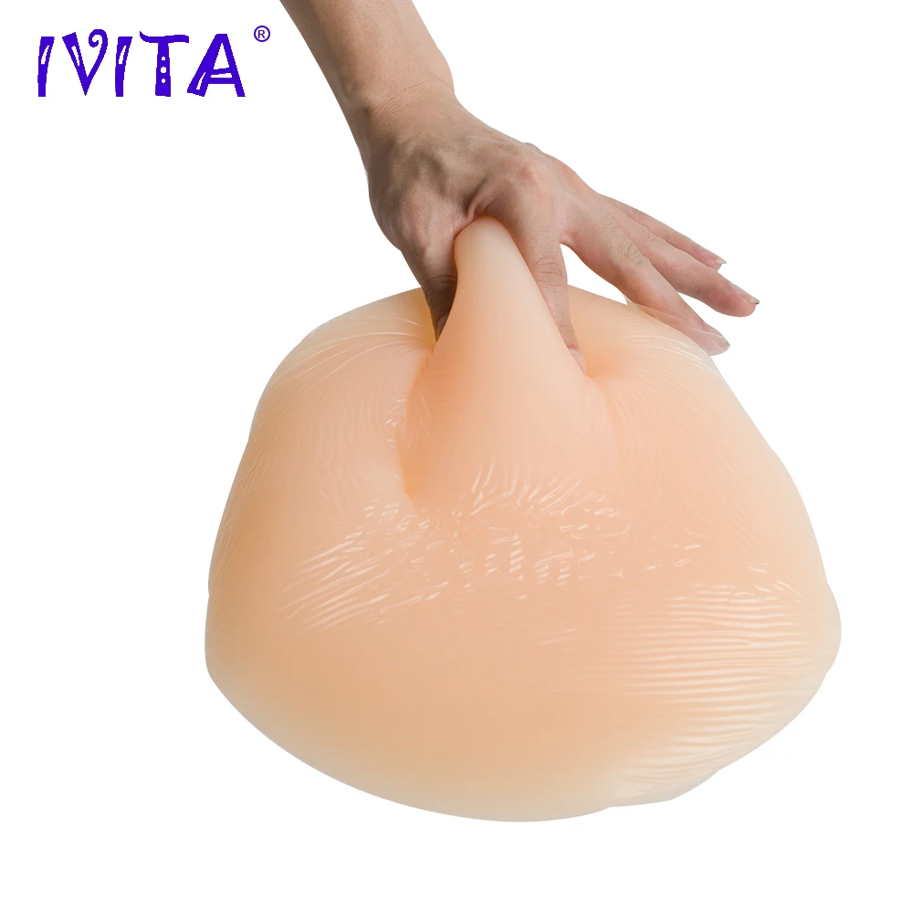 

IVITA 1800g 8-10 Months Realistic Soft Silicone Belly Fake Pregnant Belly Pregnancy Maternity Lifelike Beer Style Crossdresser