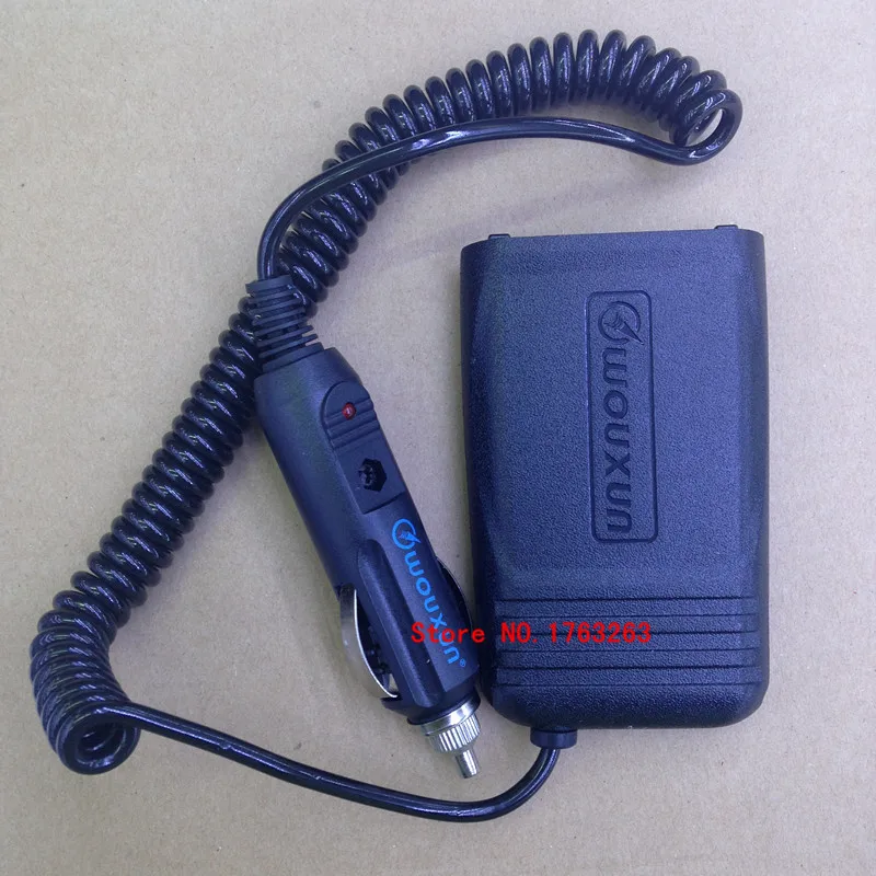 

New Eliminator car charger for WouXun KG-UV8D two way radio walkie talkie input12-24V KG-E-3