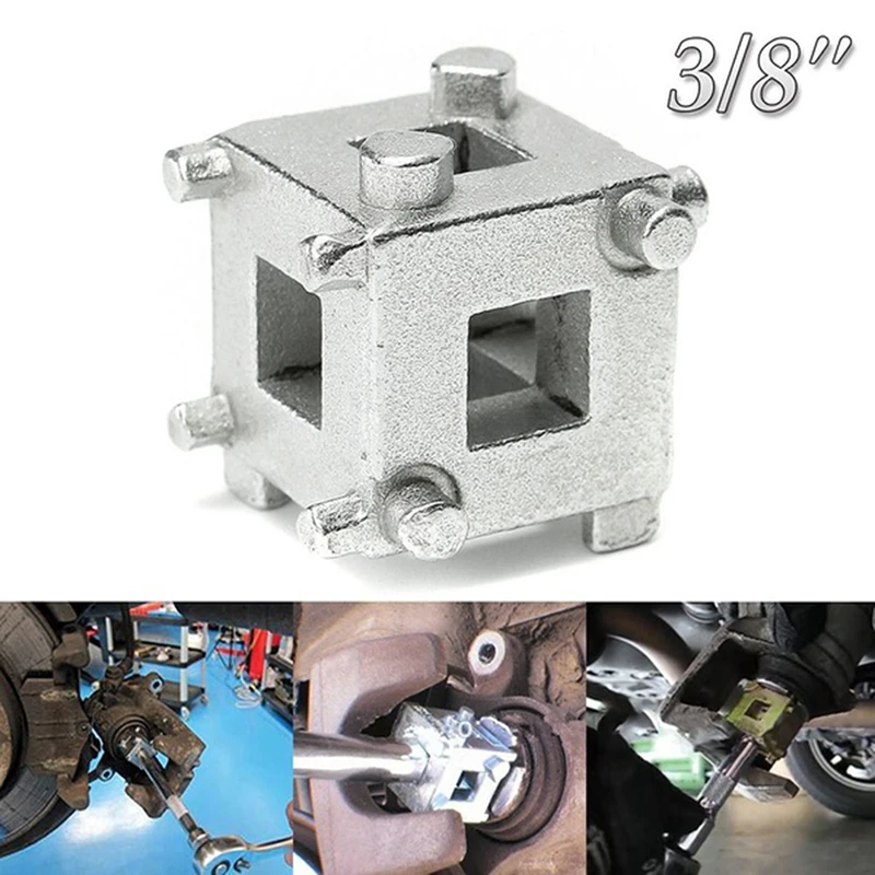 

Rear Rewind/Wind Back Cube Tool 3/8" Drive Tool Disc Brake Caliper Piston