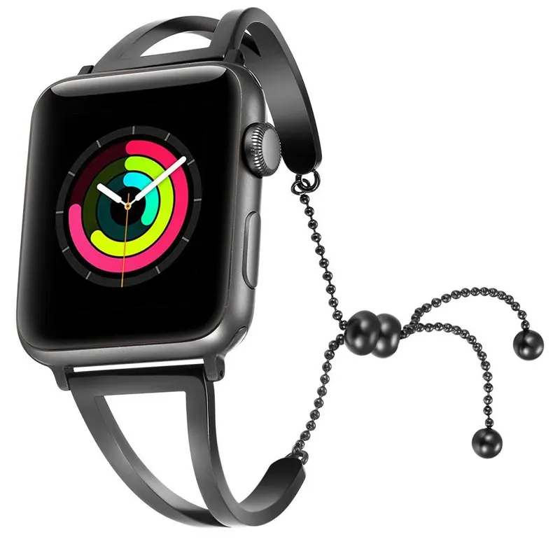 Хохлатый кулон ремешок для Apple Watch 42 мм/38 мм corres 316L нержавеющая сталь iwatch 3 2 1 браслет ремешок для часов ремень