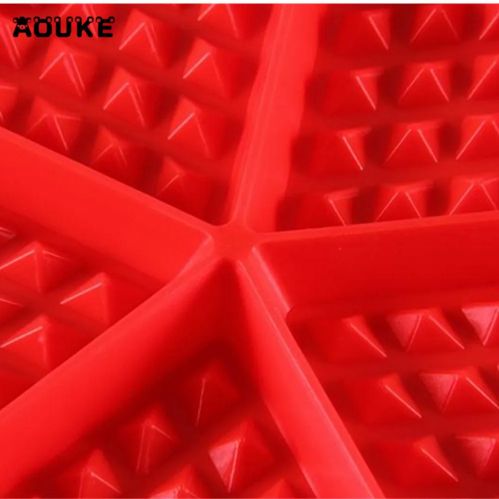 Сердце Круглый вафельный силиконовые формы Кондитерские Торт Шоколад Плесень