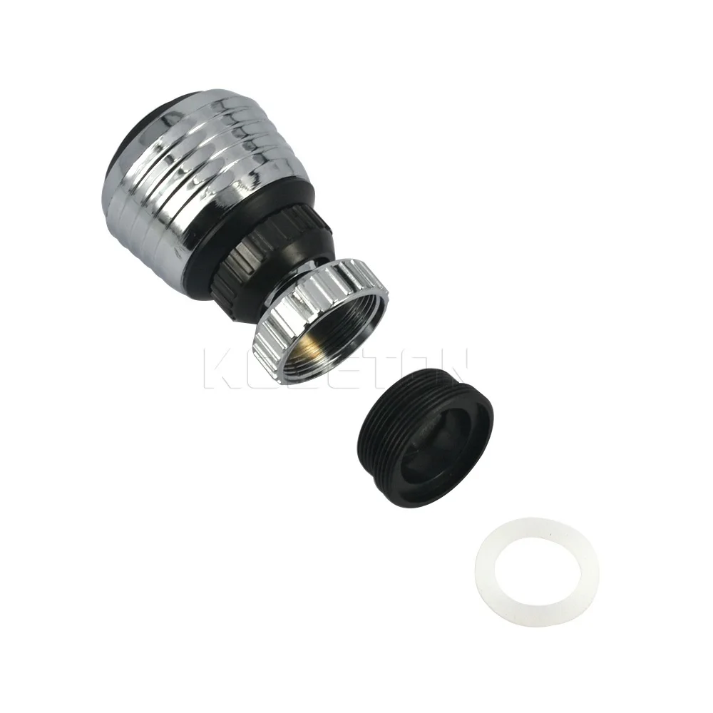 Поворотный на 360 градусов смеситель для раковины с одной ручкой воды аксессуары