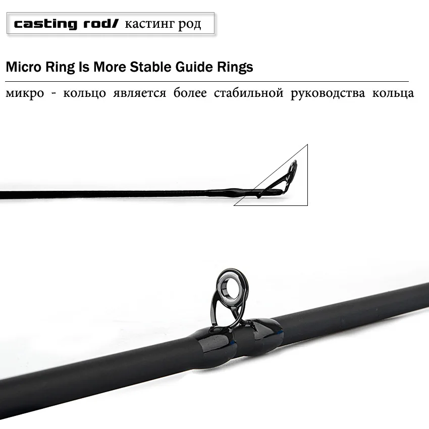 Seashark M Мощность 2 советы Baitcasting удилище Рыбалка стержня приманка стержень Снасти