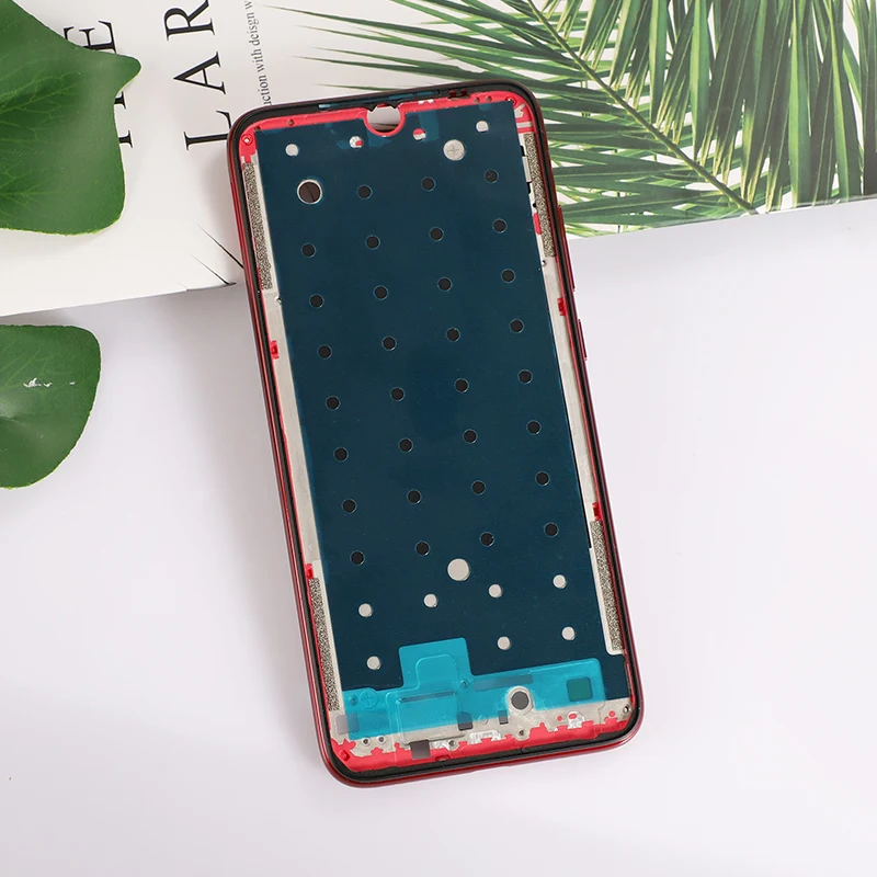 Note7 Pro для Xiaomi Redmi Note 7 Pro средняя рамка пластина корпус плата ЖК-дисплей Поддержка лицевой панели рамка Замена Ремонт Запчасти