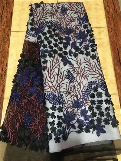 2018 Latest French Nigerian Laces Fabrics High Quality Tulle African Fabric Wedding Lace | Дом и сад