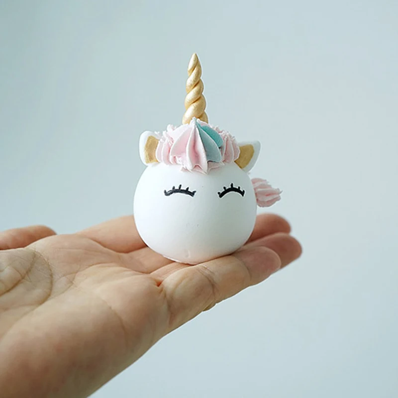 Набор для украшения витрины SWEETGO искусственный единорог капкейк поддельные