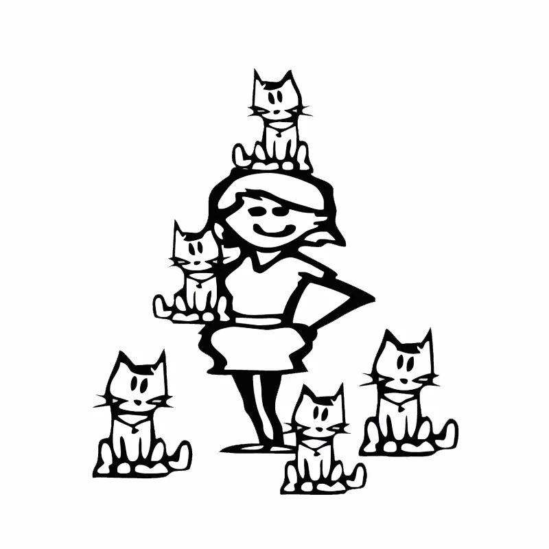 1 шт. наклейки для автомобиля 12 х14 см|decoration car|cat laptop decalfunny decal |