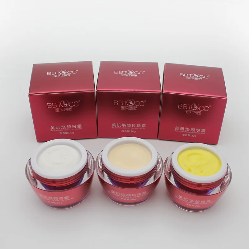 

BBTOCC Pigment Melanin Removing Freckle Speckle Firm Skin Whitening Anti Wrinkle Moisturizing Dark Spot Acne TreatmentCream Set