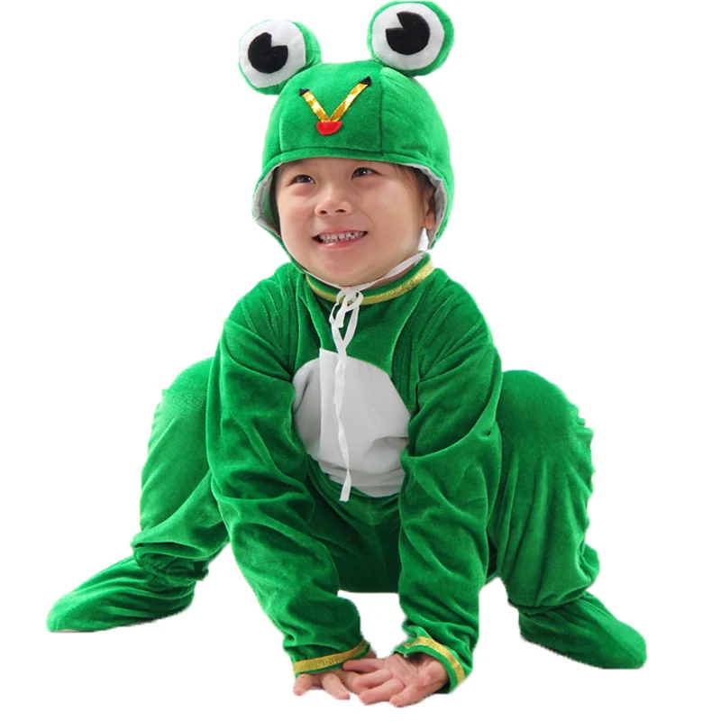 Детские костюмы для косплея на день детей с животными костюм лягушки сценическая