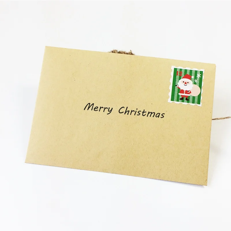 100 шт./лот наклейка с печатью в форме штампа ярлык для празднования