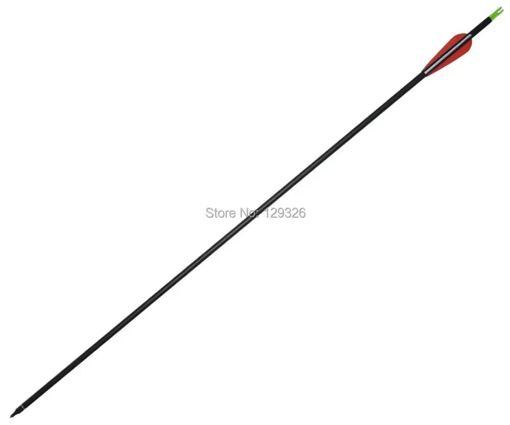 GPP Mix Carbon Arrows 30-Inch Hunting/Targeting Archery with 3 Blade 100 Grain Broadheads and points Pack of 6 | Спорт и развлечения