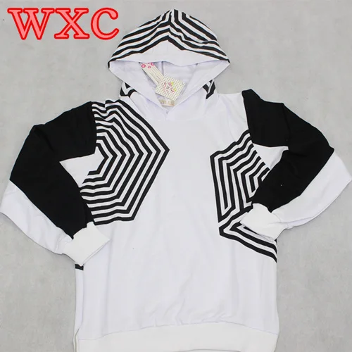 exo hoodie black EXO передозировка Сеул концерт толстовка унисекс свитер с длинными рукавами рубашка пальто Пуловеры для женщин экзо в Корейском стиле wxc - Цвет: exo hoodie black