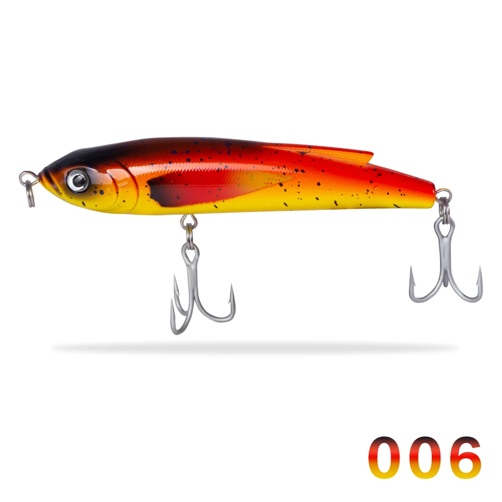 006 Hunthouse Тонущий Карандаш жесткая приманка для рыбалки Троллинг приманка stickbait для ловли басов 14 см 70 г pescar zander - Цвет: 006