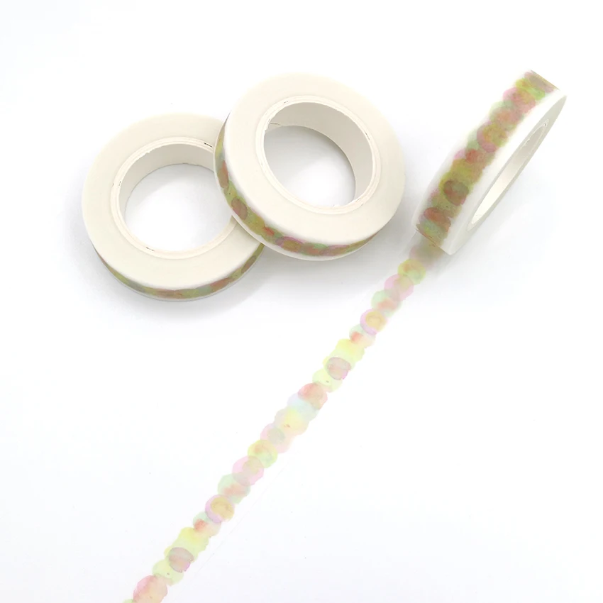 10 м * мм творчества акварель красочная лента Washi DIY декоративный Скрапбукинг