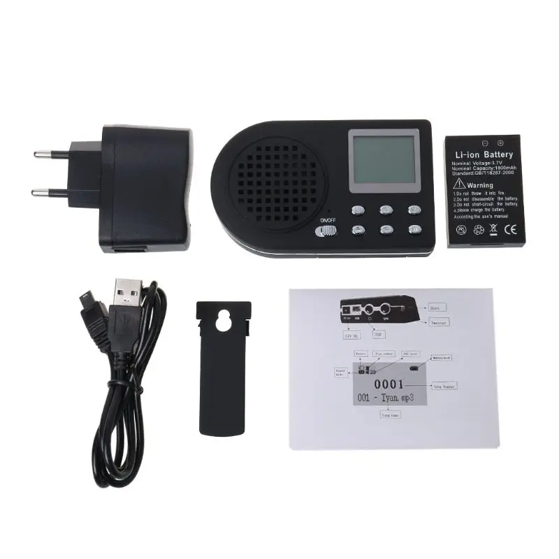 MP3 охотничий плеер уличный громкоговоритель с птичьим звуком моделирующий