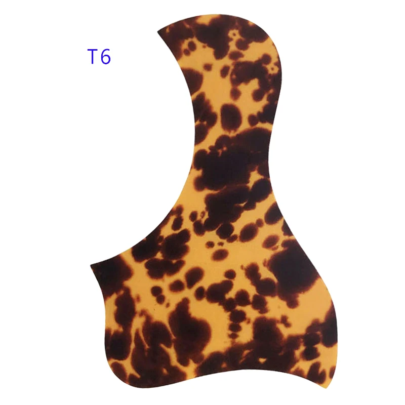 T6 Pleroo гитарные части Акустическая гитара pick guard качество самоклеящаяся птица стиль pick Guard наклейка для 4" 41" размер гитары ra - Цвет: T6