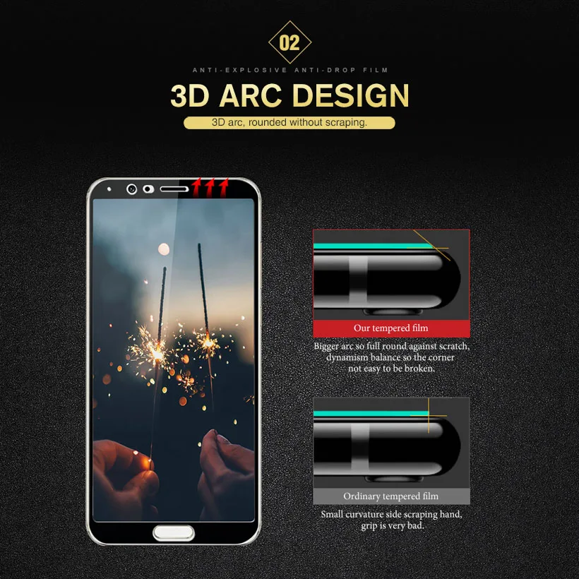 3D Защитное стекло для Honor 10, Защитное стекло для экрана huawei Honor V10 View 10 V30 Nova 6, пленка из закаленного стекла