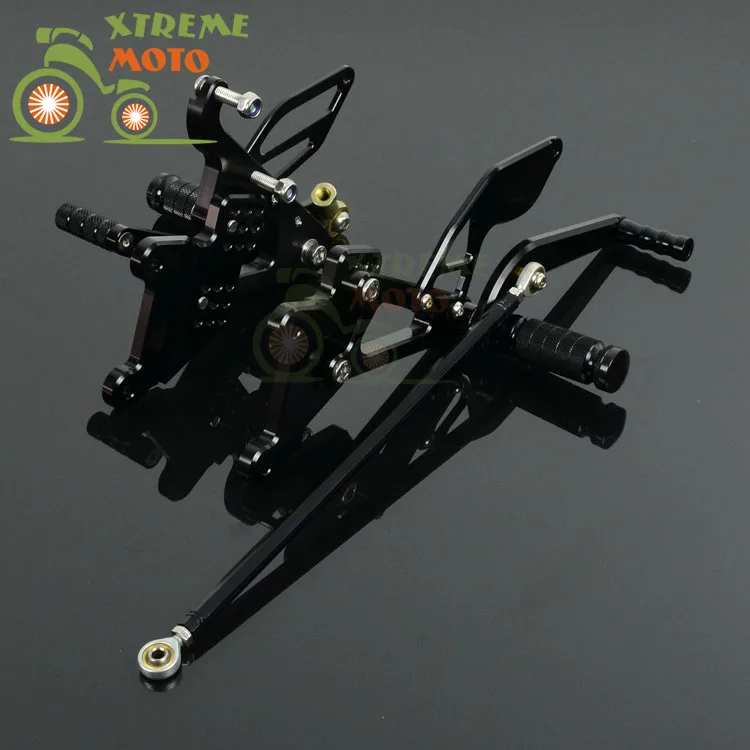 Регулируемые подножки для мотоцикла с ЧПУ YAMAHA R6 2003 2005 2004 03 04 05|motorcycle yamaha r6|r6