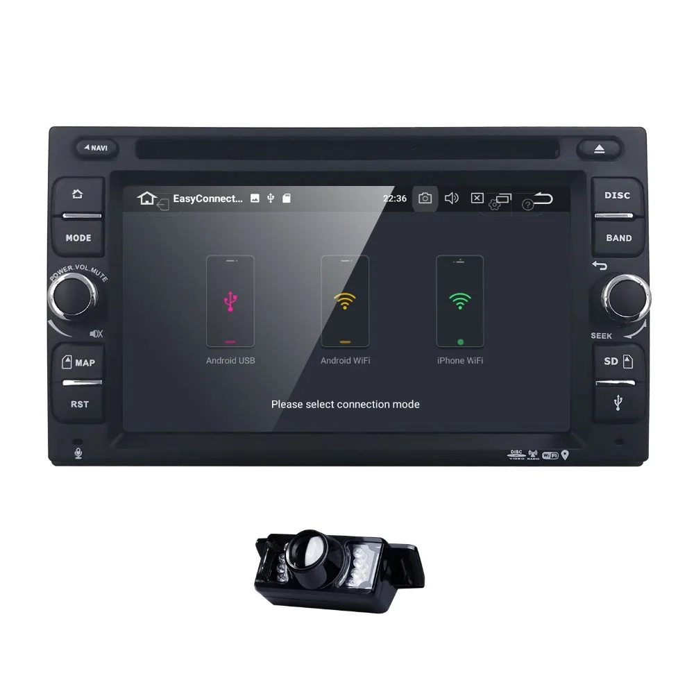 Qcta Core 2 DIN Авторадио Android 8 0 автомобильный DVD Мультимедиа стерео плеер для Nissan XTRAIL