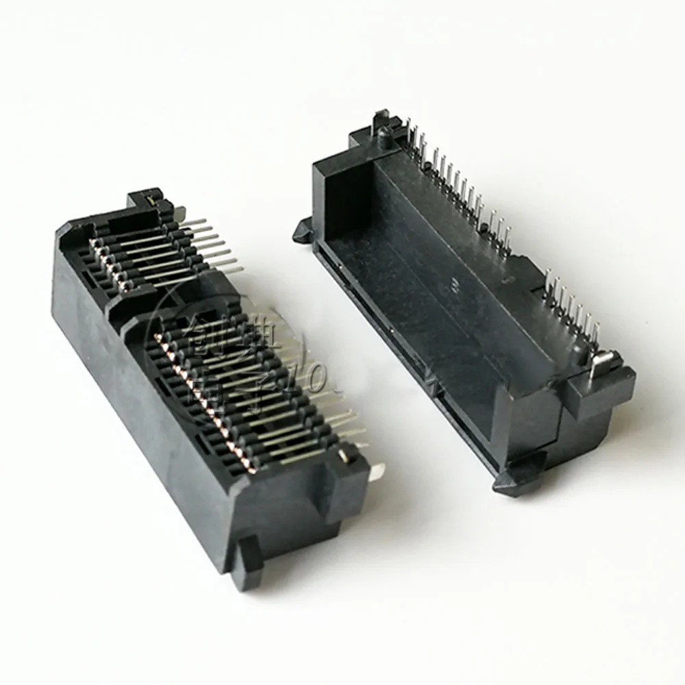 5 шт. SATA 7 + 15P гнездовой разъем DIP RA на плате Однорядный пластиковый высотой 11 9 мм