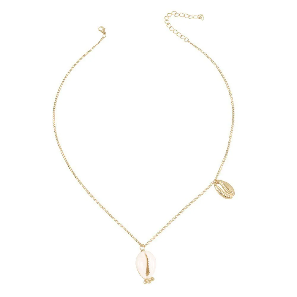 MLING новейший дизайн морской раковины из сплава ожерелье набор массивные богемные