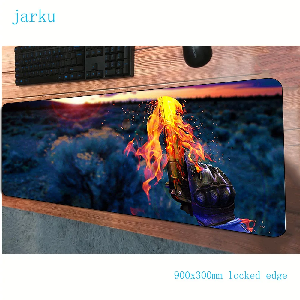 Коврик для мыши JARKU игровой компьютерный коврик 900x300x3 мм | Компьютеры и офис