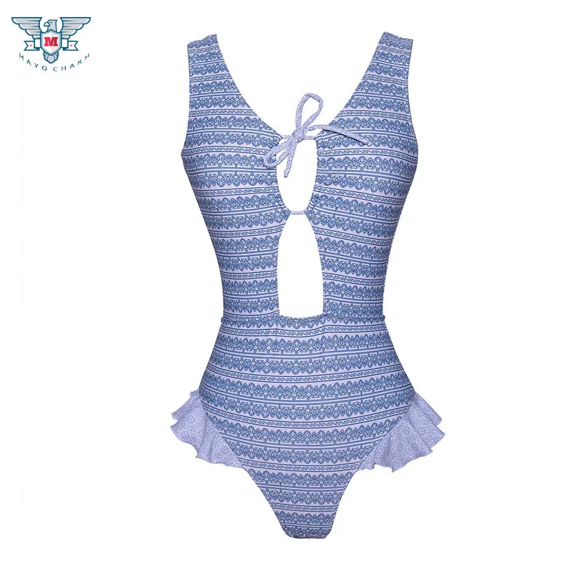 Женский цельный купальник сексуальный с принтом пляжный купальный костюм милый