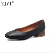ZJVI/ женские модные теплые меховые туфли на плоской подошве с круглым носком; сезон осень; женские черные пикантные повседневные туфли на плоской подошве; лоферы