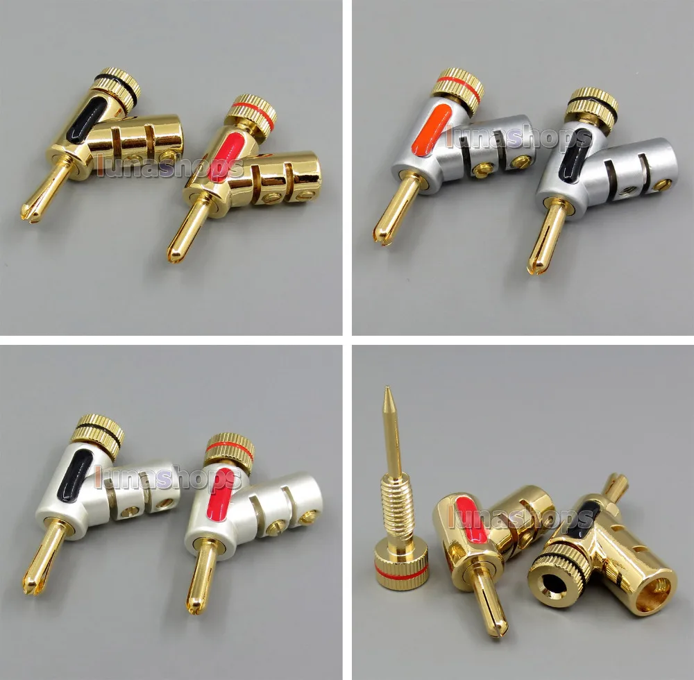 

LN005125 Pistol Shape Banana Plug 270 Degree Adapter Right Angle (3 Types Options)