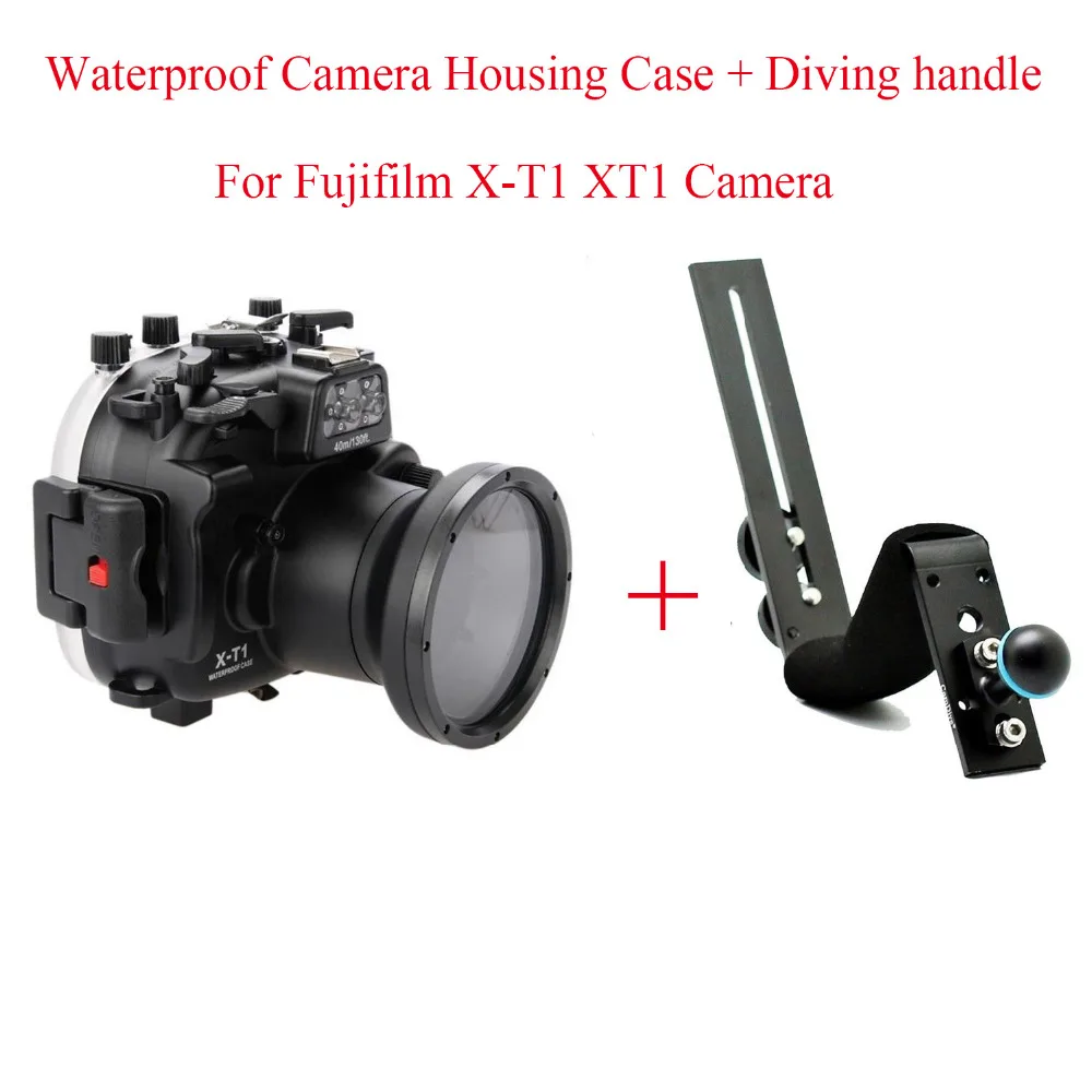 Meikon 40 м/130 футов Водонепроницаемый чехол для камеры дайвинга Fujifilm X T1 XT1 сумка