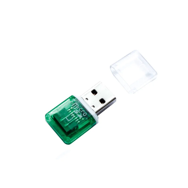 SR 2 шт./лот прозрачный Картридер для Micro SD USB кардрид OTG адаптер Lector de days ПК ноутбука