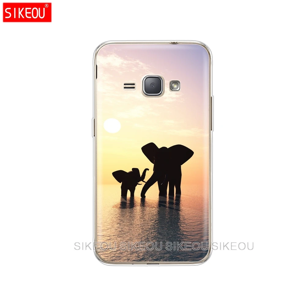 51854 Силиконовый чехол для Samsung Galaxy J1 чехол J120 J120F SM-J120F чехол для samsung J 1 принципиально полный 360 Защитный coqa - Цвет: 51854