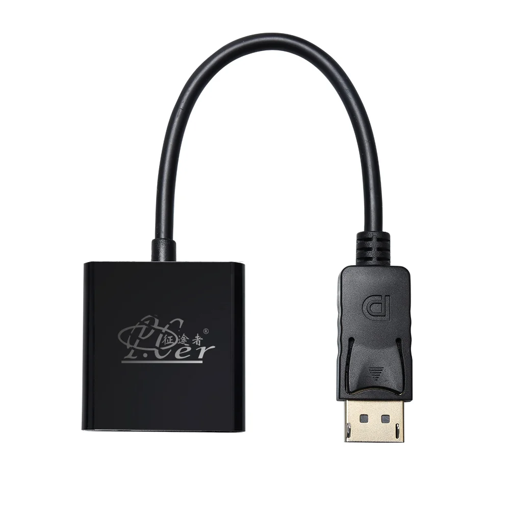 PCER DP донгл DVI 1080P к DisplayPort порт дисплея кабель адаптер конвертер |