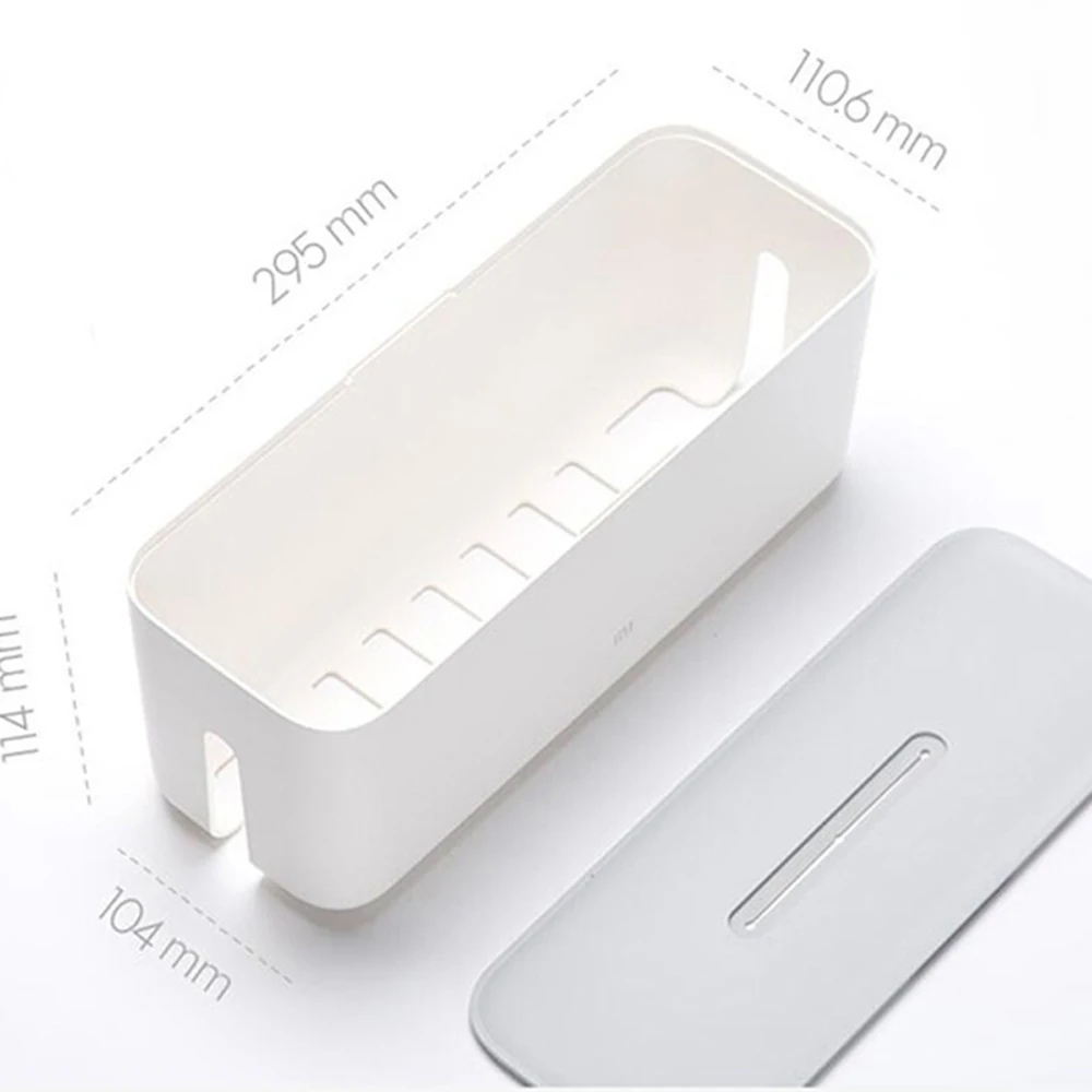 100% Xiaomi шнур питания гнездо коробка для хранения Пылезащитная изоляция