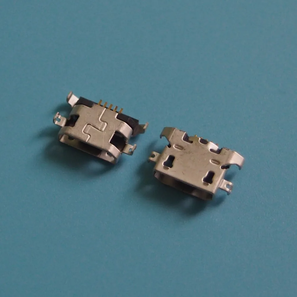 Разъем Micro USB 100 шт. зарядный порт для lenovo A850/A830/A670/A376 S650/658T S720/S820 и т. Д.|Коннекторы