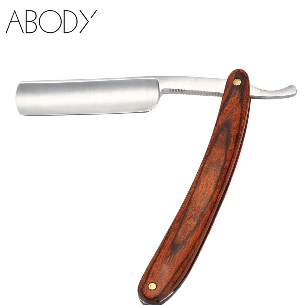 Складная бритва в стиле ретро для мужчин стальной инструмент стрижки бороды