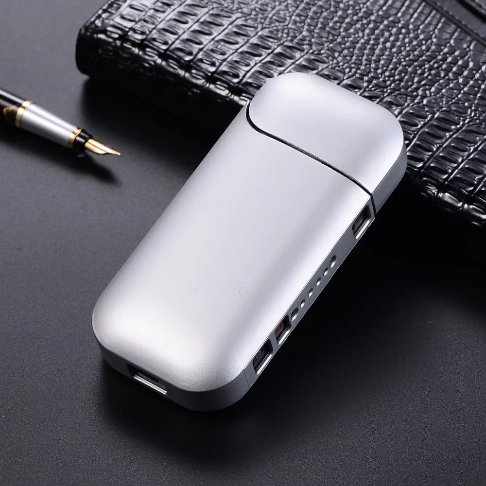Глянцевый матовый цветной чехол для IQOS 2,4 Plus аксессуары для электронных сигарет полный защитный чехол