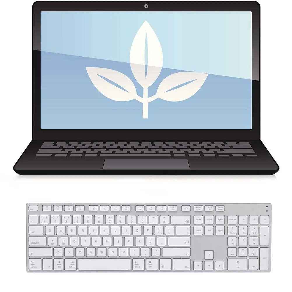

New Hot Aluminum Alloy Wireless Bluetooth 3.0 Keyboard for Tablet Laptop Phone Support iOS Windows System 8