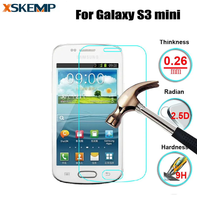 Закаленное стекло премиум класса 9H 0 26 мм для Samsung Galaxy S3mini 8190 защита экрана без