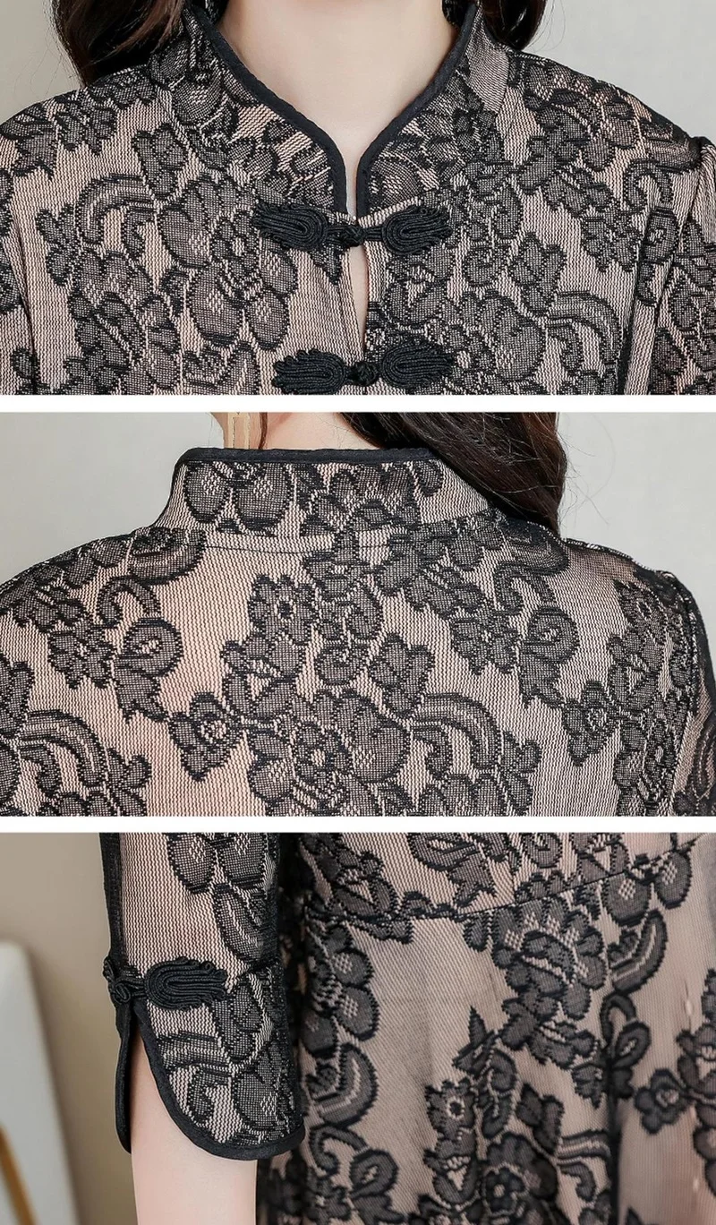 Современное китайское платье Cheongsam Qipao онлайн Китайский магазин женский халат De Soiree японское кимоно Ao Dai вьетнамское платье ff1664 L