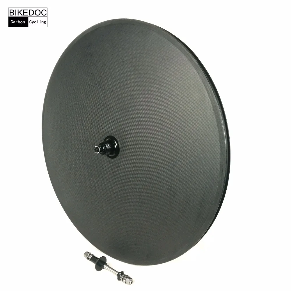 Колеса BIKEDOC дорожные передвижные жесткие углеродные дисковые колеса 700c * 23 мм